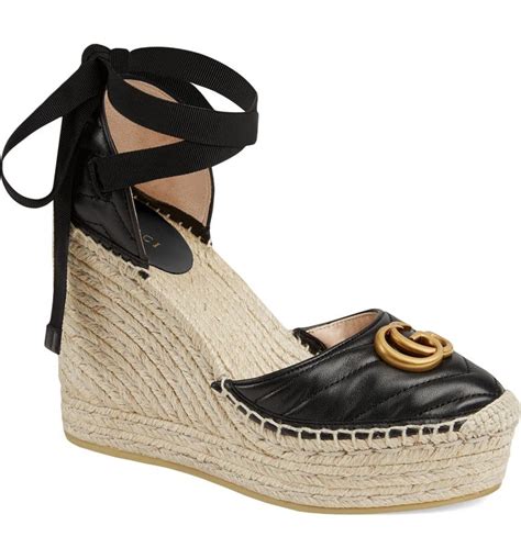 gucci espadrilles wedges.